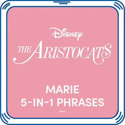 Disney The Aristocats Marie 5-in-1 Phrases