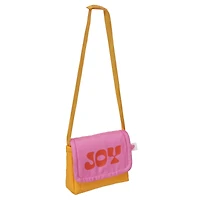 Jade Purple Brown Purse