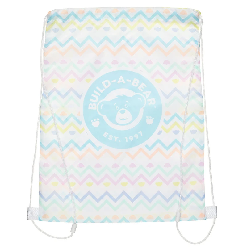 Spring Chevron Toy Bear Carrier