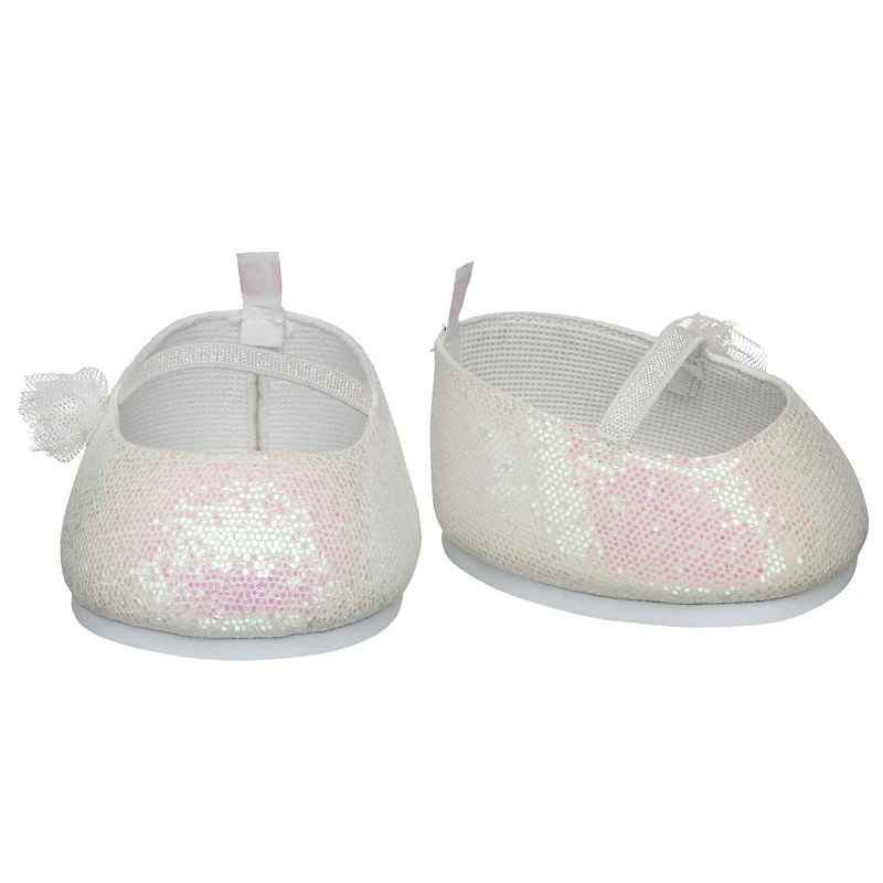 White Sparkle Flats