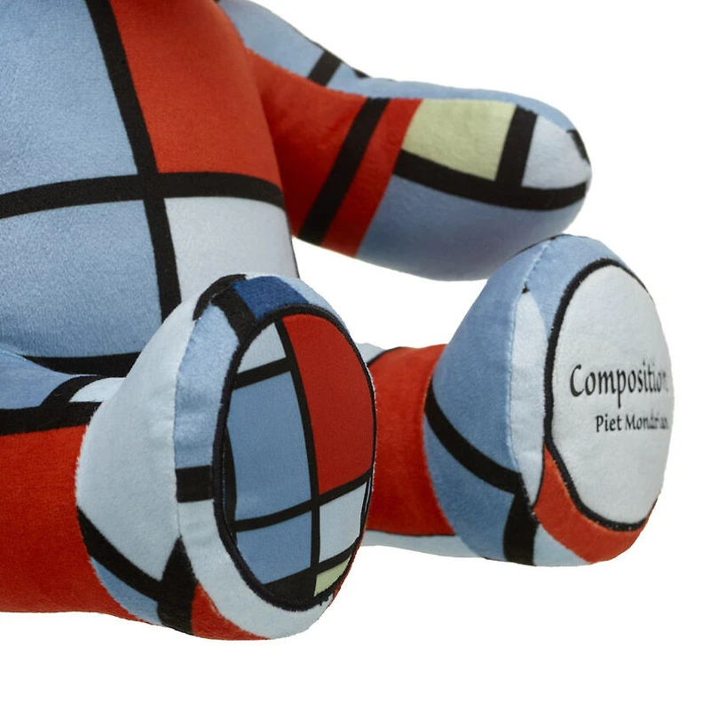 Mondrian Composition Teddy Bear