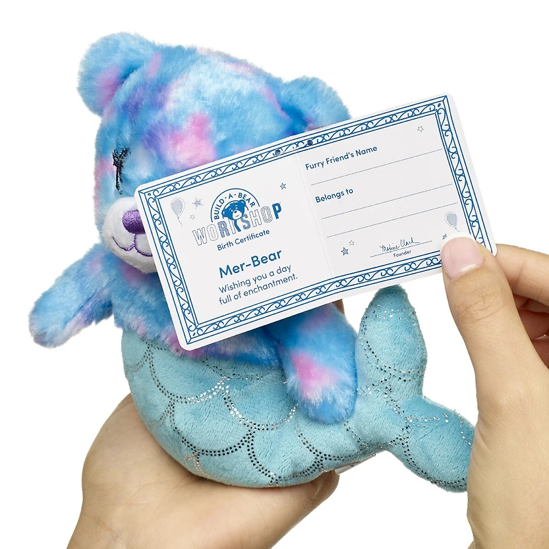 Build-A-Bear Mini Beans® Mer-Bear Plush