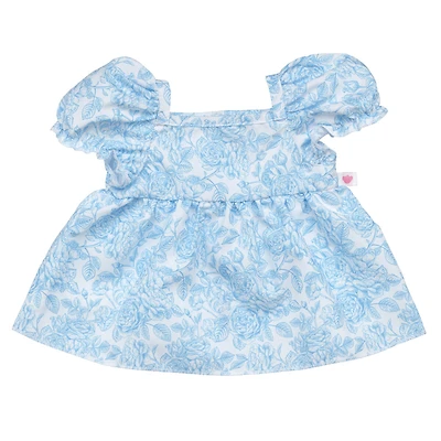 Blue Floral Dress