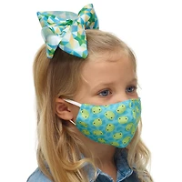 Child-Size Spring Green Frog Face Mask