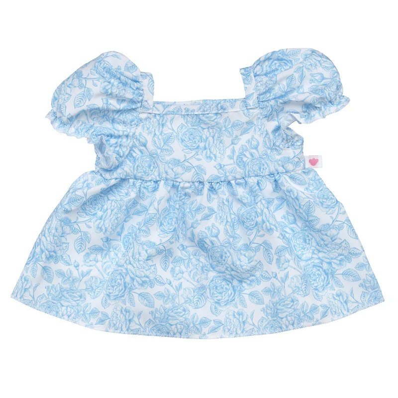 Blue Floral Dress