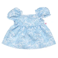 Blue Floral Dress