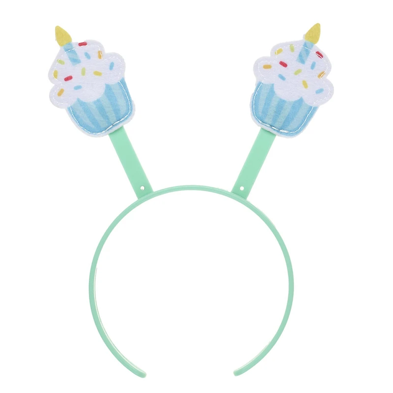 Birthday Cupcake Headband