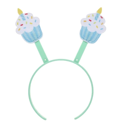 Birthday Cupcake Headband