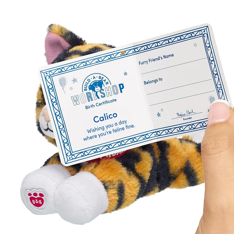 Build-A-Bear Mini Beans® Promise Pets™ Calico Stuffed Animal