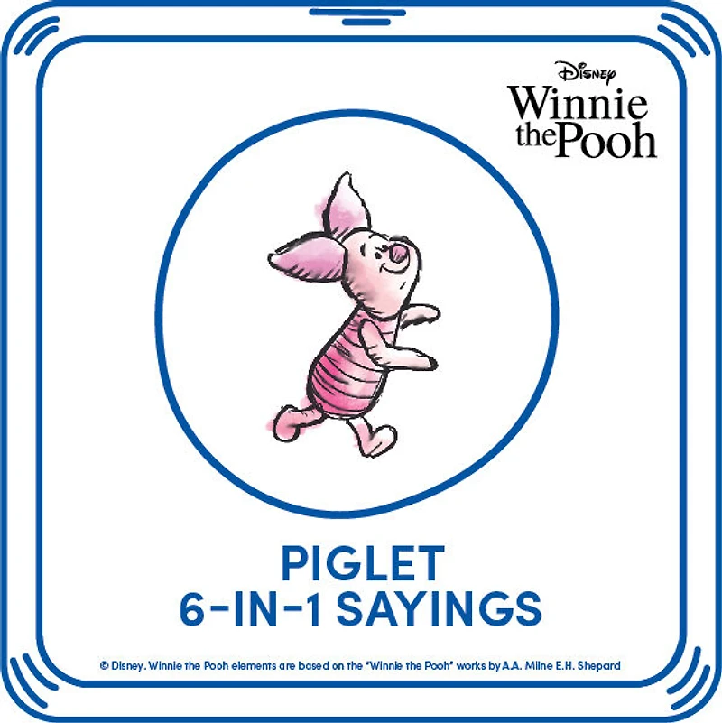 Disney Winnie the Pooh Piglet Plush with Sound