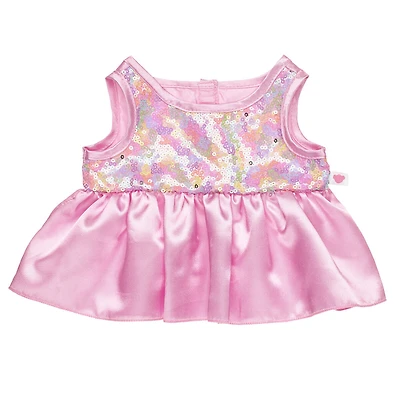 Multicolor Sequin Dress