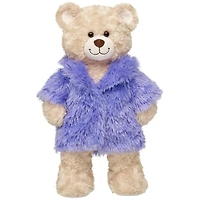 Purple Faux Fur Jacket