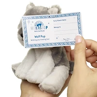Build-A-Bear Mini Beans® Wolf Pup Stuffed Animal