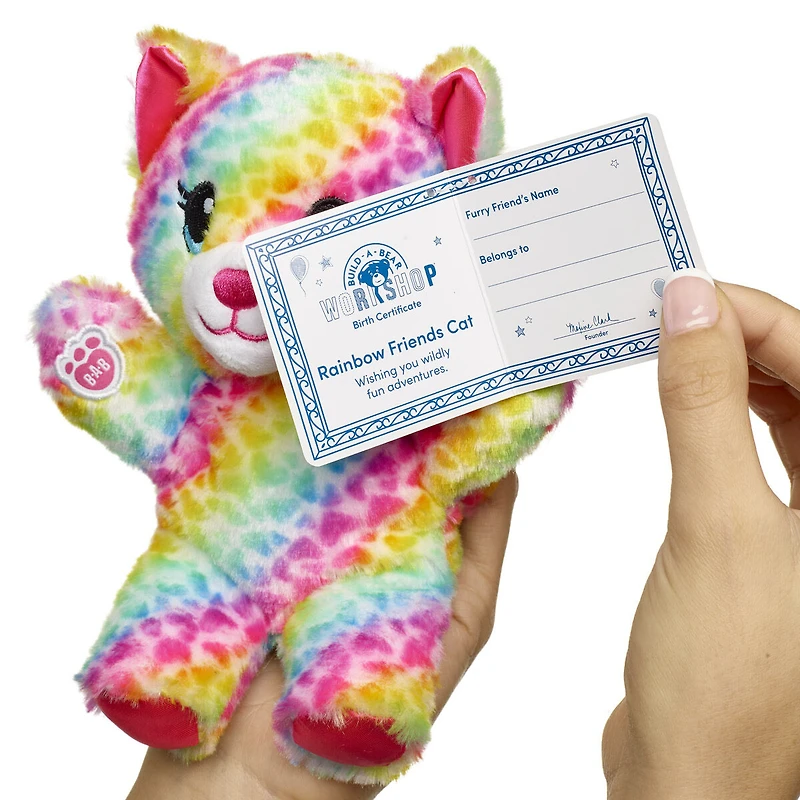 Build-A-Bear Mini Beans® Rainbow Friends Kitty Stuffed Animal