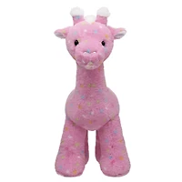 Pink Frosted Animal Cookie Giraffe Stuffed Animal