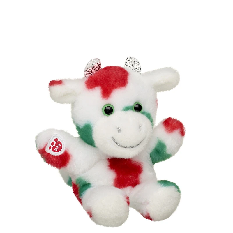 Build-A-Bear Mini Beans® Mooey Christmas Cow Stuffed Animal