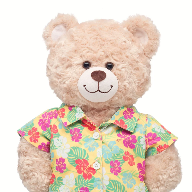 Tropical Flower Print Shirt