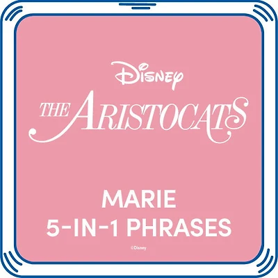 Disney The Aristocats Marie 5-in-1 Phrases