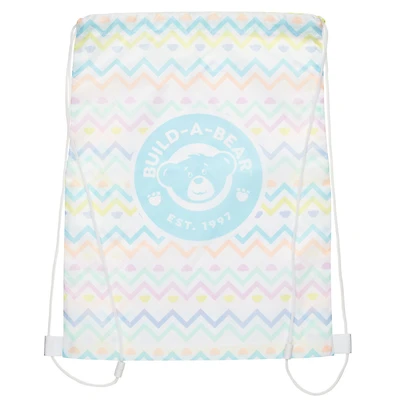 Spring Chevron Toy Bear Carrier