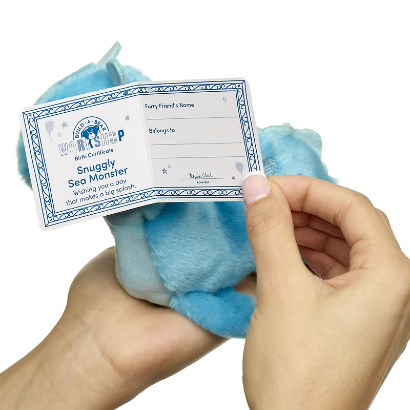Build-A-Bear Mini Beans® Snuggly Sea Monster Plush