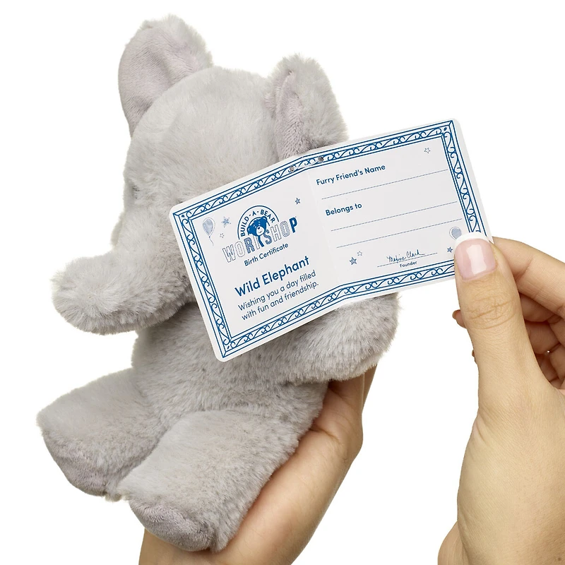Build-A-Bear Mini Beans® Wild Elephant Stuffed Animal