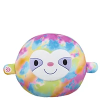 SKOOSHERZ™ Rainbow Sloth Stuffed Animal