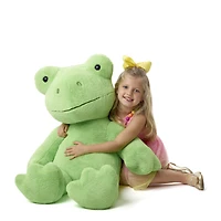 Giant Spring Green Frog Stuffed Animal