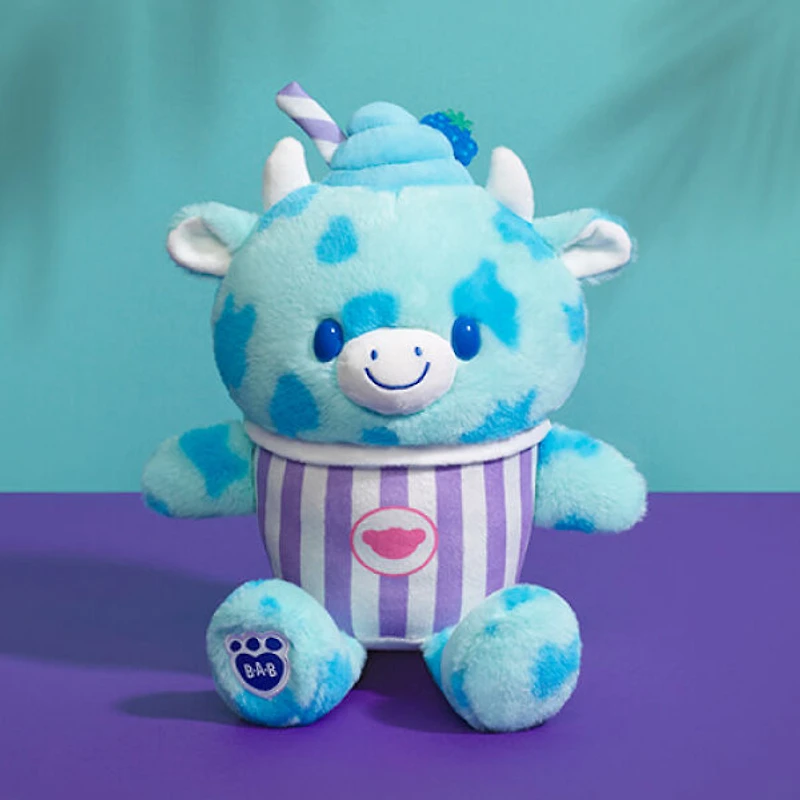 Blue Raspberry Cow Slushie Plushie