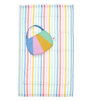 Beach Towel and Tote Bag Set