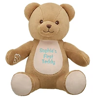 Personalized Embroidered Baby Brown Teddy Bear