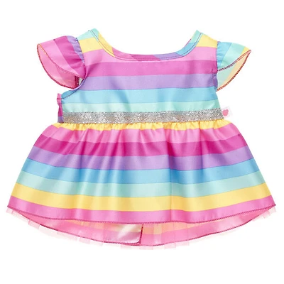 Rainbow Stripe Dress