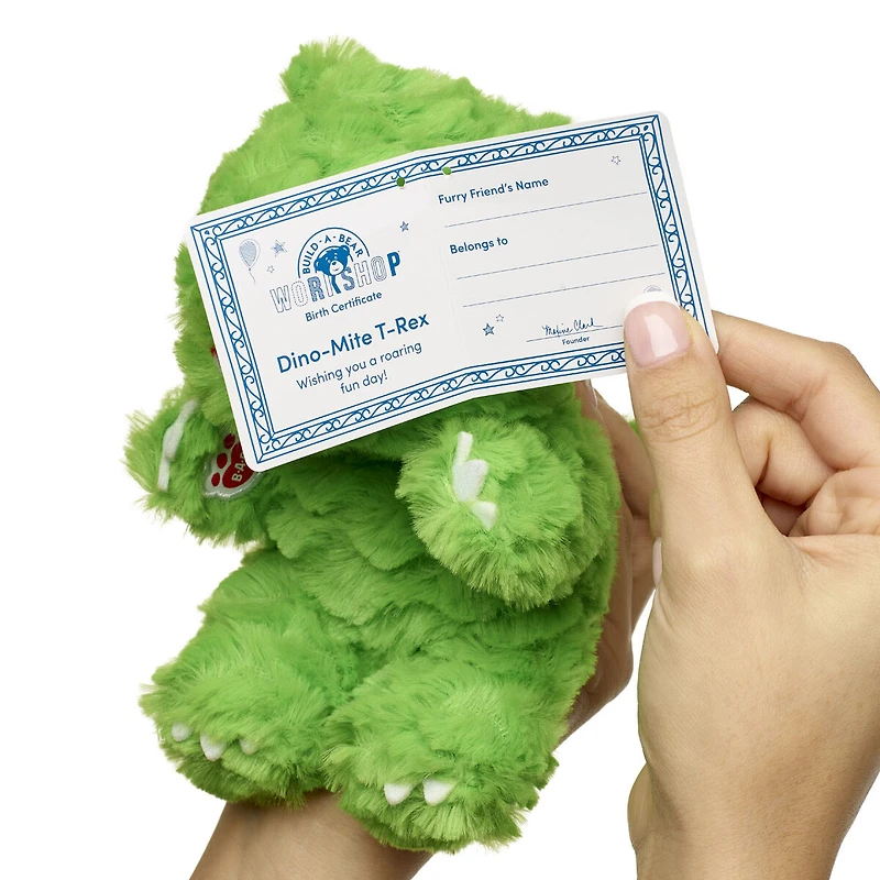 Build-A-Bear Mini Beans® Dino-Mite T-Rex Plush