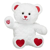 Embossed Hearts Teddy Bear