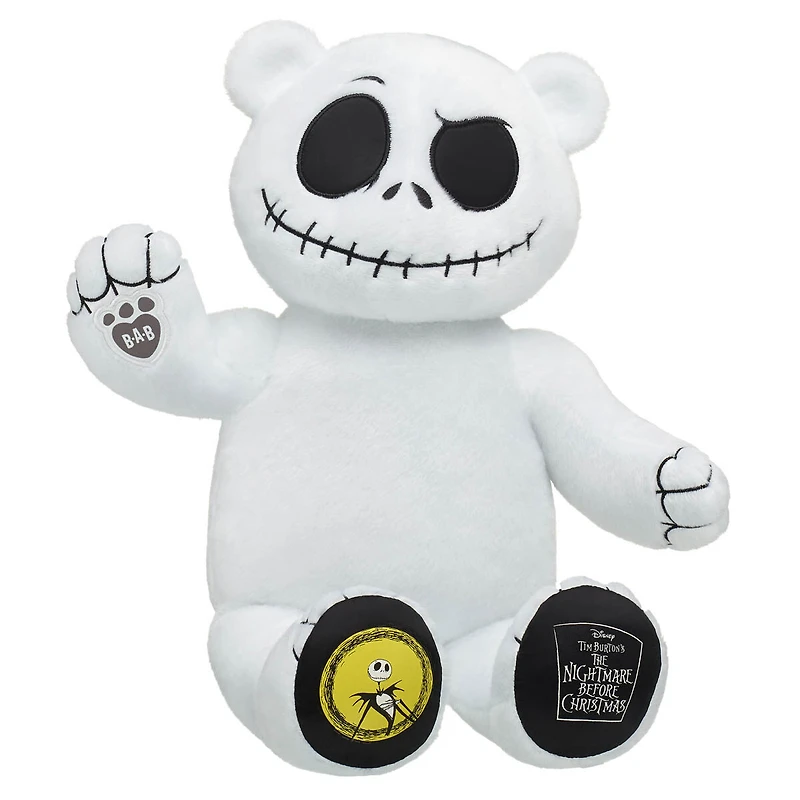 Disney Tim Burton's The Nightmare Before Christmas Curious Jack Skellington Plush