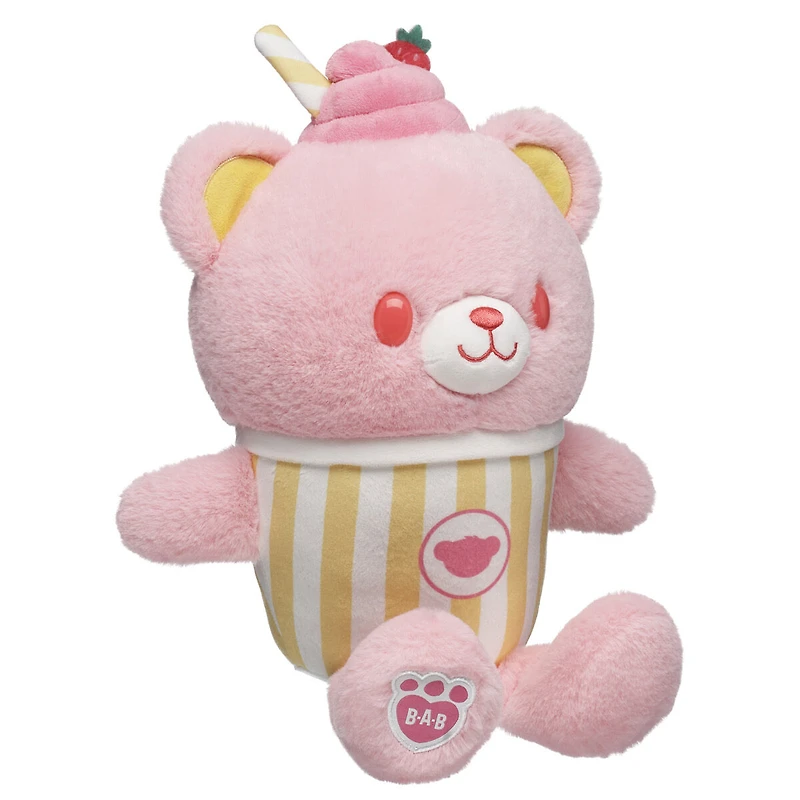 Strawberry Lemonade Bear Slushie Plushie