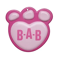 Fuchsia Paw Brush