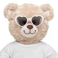White Heart Sunglasses