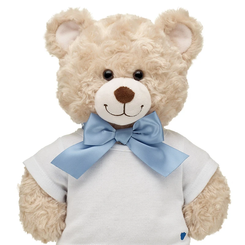 Blue Ribbon Gift Bow