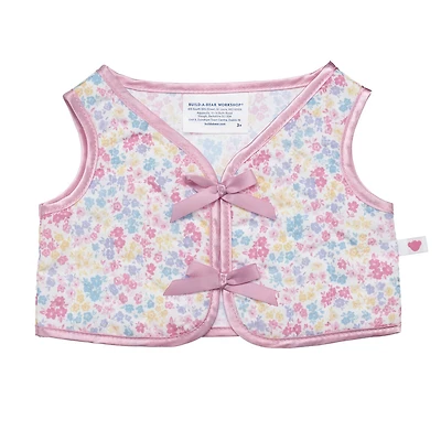 Floral Quilt Vest