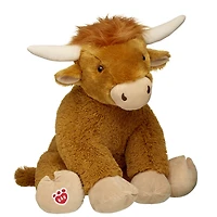 Giant Shaggy Highland Cow Stuffed Animal