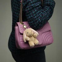 Pawlette™ Bunny Plush Bag Charm