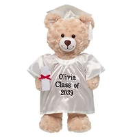 Personalized Embroidered White Graduation Set 4 pc