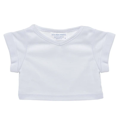 White V-Neck T-Shirt