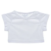 White V-Neck T-Shirt