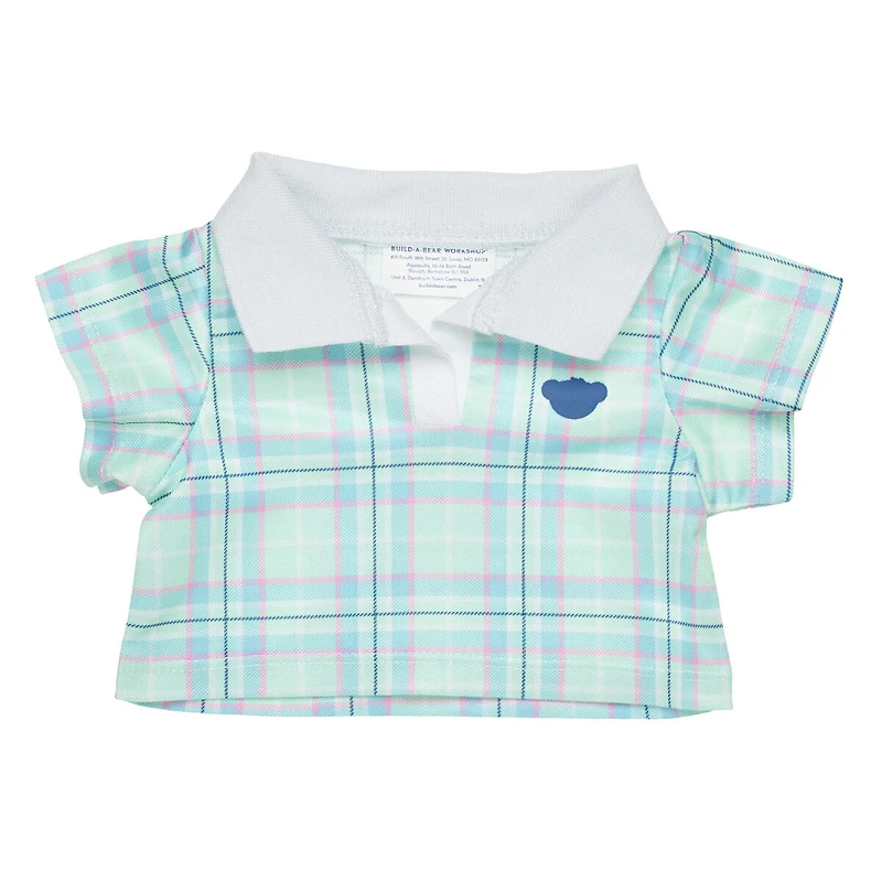 Plaid Polo Shirt