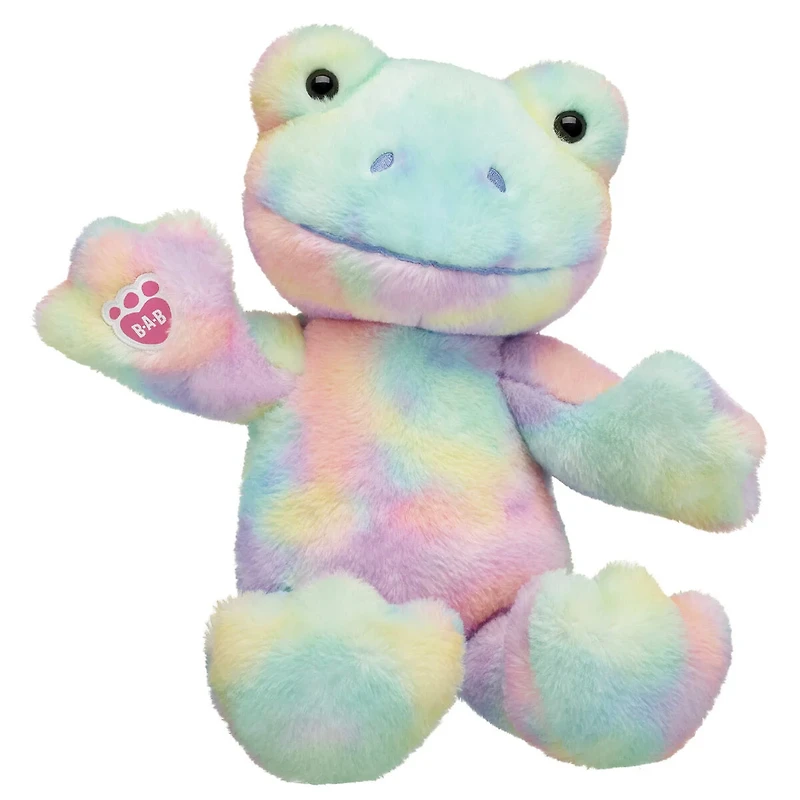 Rainbow Clouds Frog Stuffed Animal