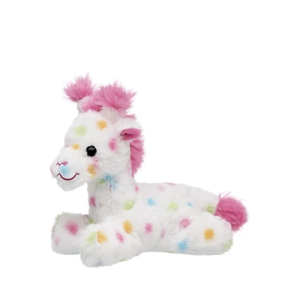 Build-A-Bear Mini Beans® White Frosted Animal Cookie Giraffe Stuffed Animal