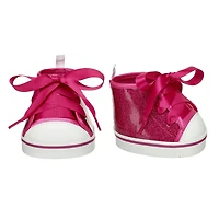 Fuchsia Sparkle High-Tops