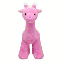 Pink Frosted Animal Cookie Giraffe Stuffed Animal