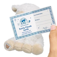Build-A-Bear Mini Beans® Swirly Clouds Lamb Stuffed Animal